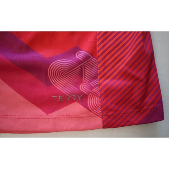 Terry 630840A2BZ3 Women's Sz S Level Up Pink Actif Biking Jersey - Picture 8 of 11